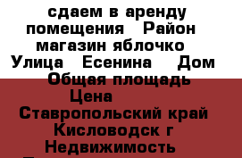 сдаем в аренду помещения › Район ­ магазин яблочко › Улица ­ Есенина  › Дом ­ 16 › Общая площадь ­ 18 › Цена ­ 4 700 - Ставропольский край, Кисловодск г. Недвижимость » Помещения аренда   